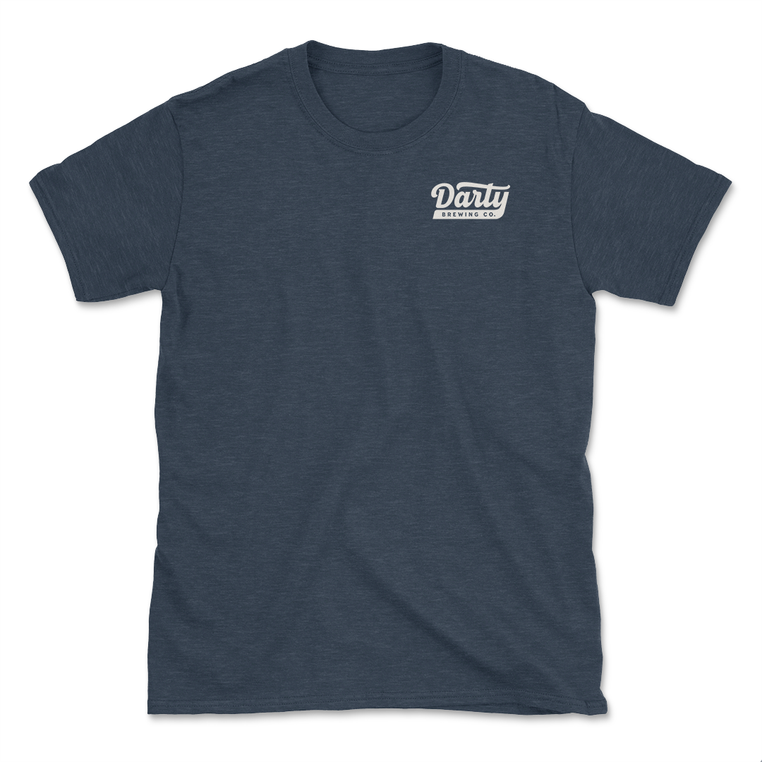 Darty Brewing Heather Navy T-Shirt