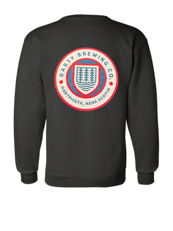 Darty Brewing Black Champion Crewneck Sweater