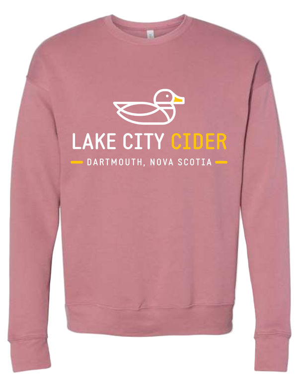 Lake City Cider Mauve Crew Neck Sweater