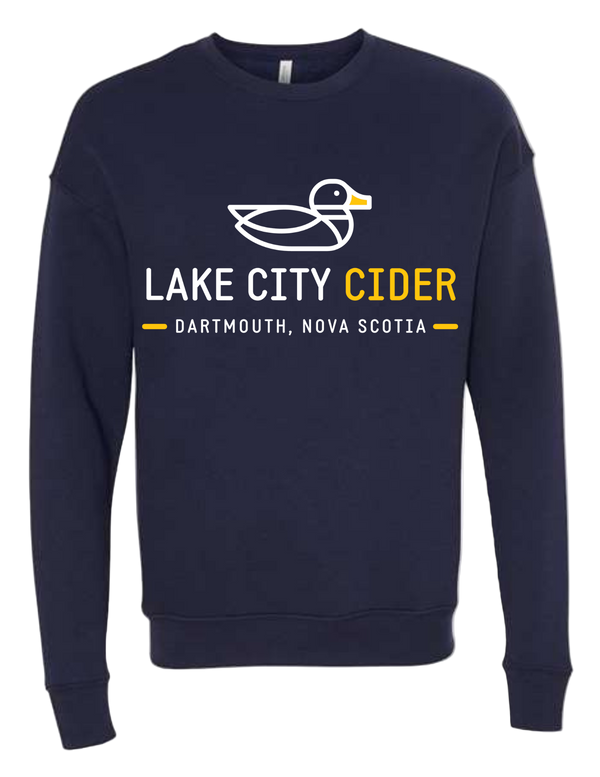 Lake City Cider Navy Crew Neck Sweater