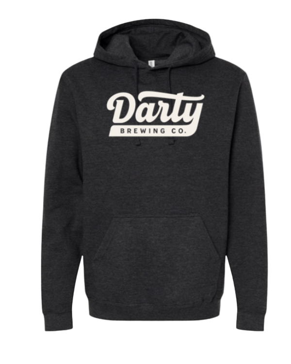 Darty Brewing Jet Black Heather Unisex Pullover Hoodie