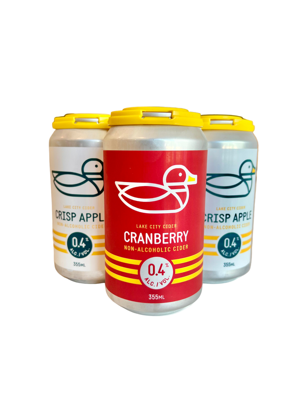 Mixed 4 Pack Non-Alcoholic Cider