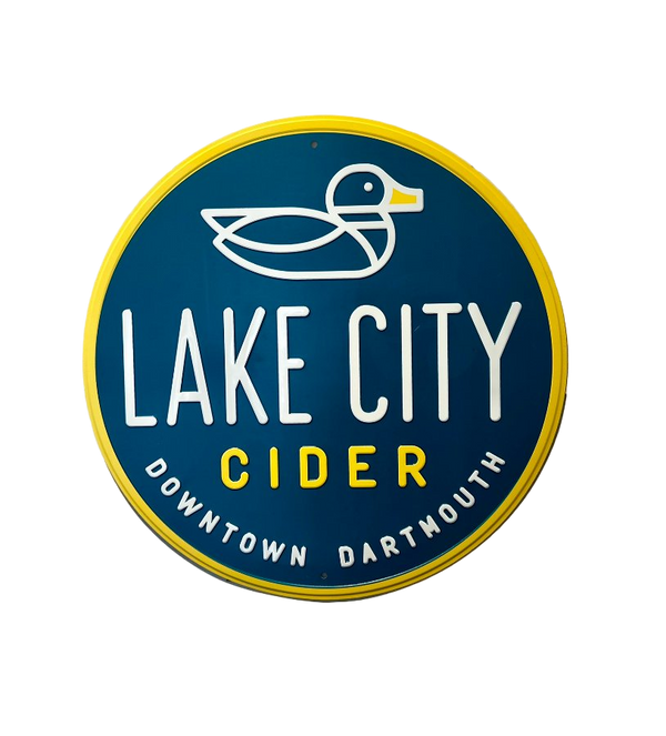 Lake City Tin Bar Sign